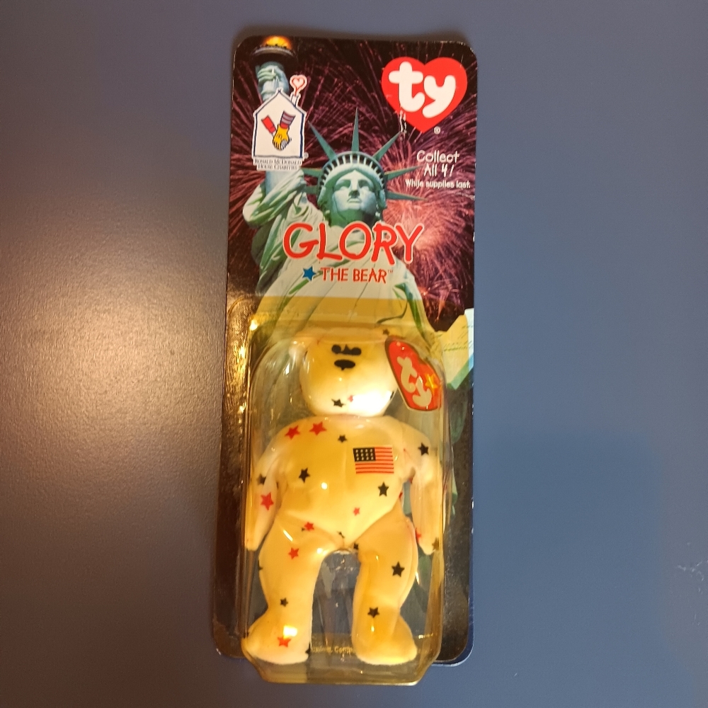 Ty Glory The Bear Mc Donalds Collection 1999